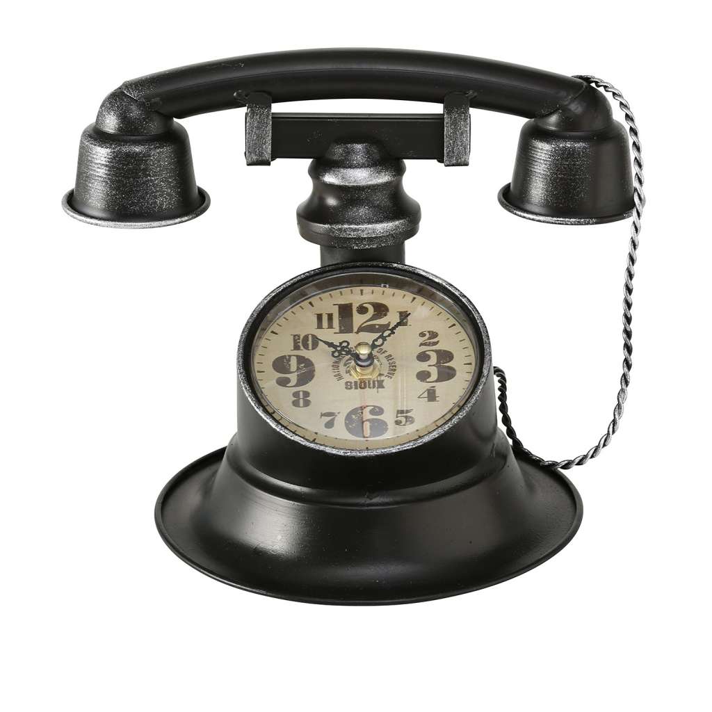 home24 Tischuhr Telefon