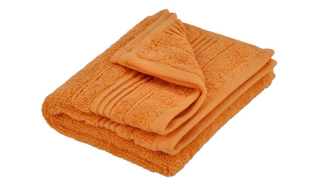 VOSSEN Gästetuch  Soft Dreams ¦ orange ¦ 100% Baumwolle Badtextilien und Zubehör > Handtücher & Badetücher > Gästetücher - Höffner