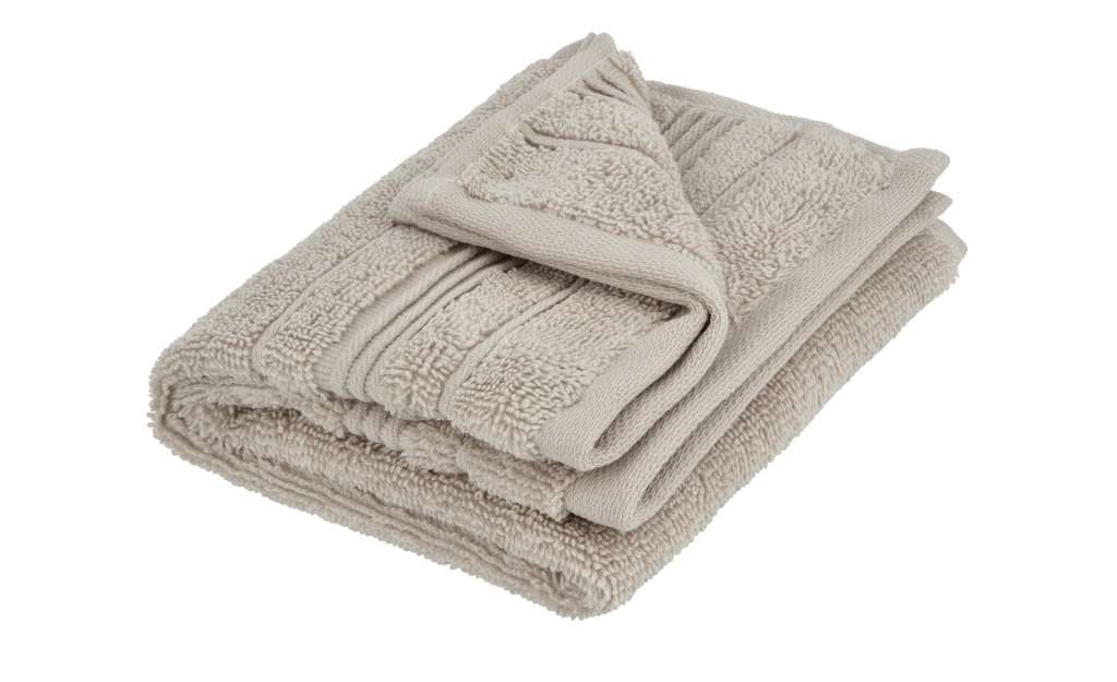 VOSSEN Gästetuch  Soft Dreams ¦ beige ¦ 100% Baumwolle Badtextilien und Zubehör > Handtücher & Badetücher > Gästetücher - Höffner