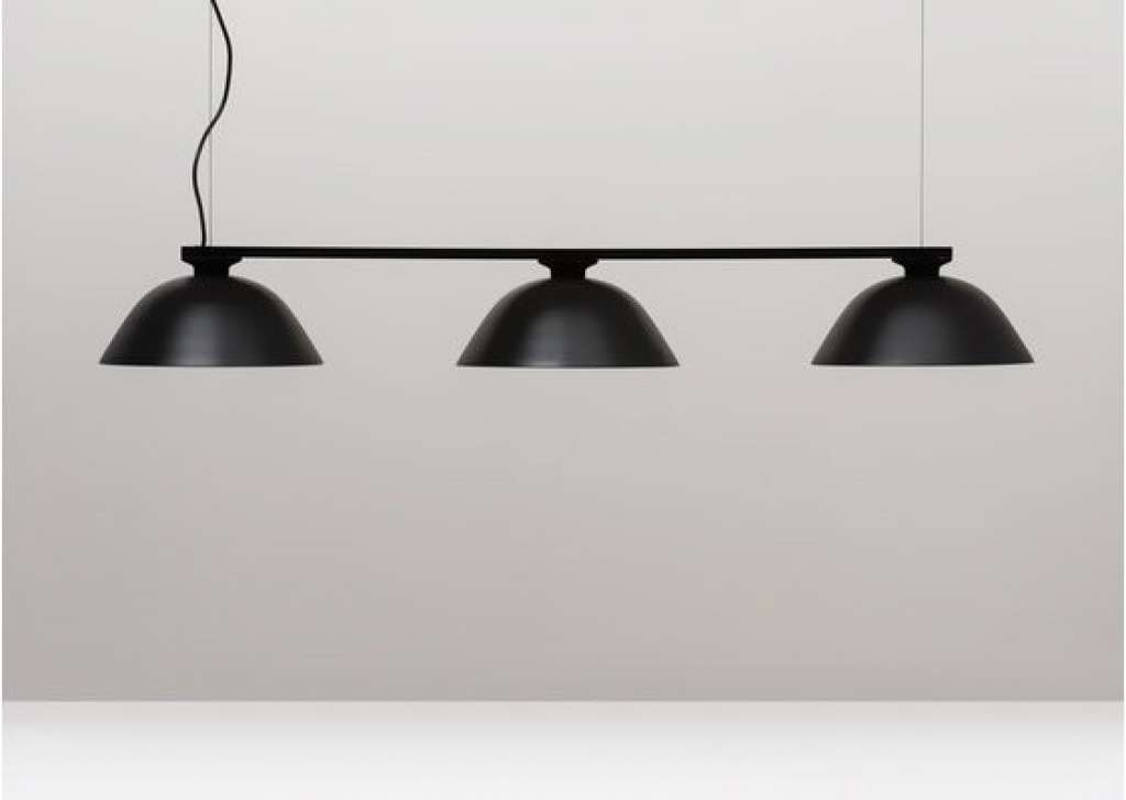Wästberg - Sempé w103 Pendelleuchte - dreifach - schwarz - indoor