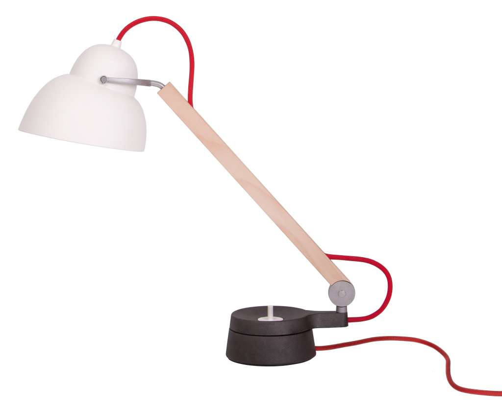 Wästberg - Studioilse w084 Tischleuchte - einarmig - rot - indoor