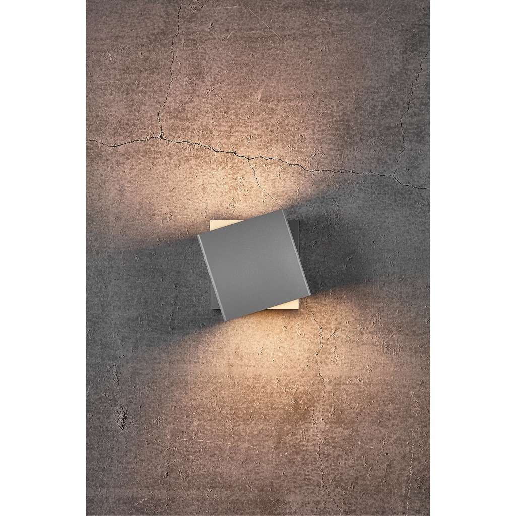 home24 LED-Wandleuchte Turn