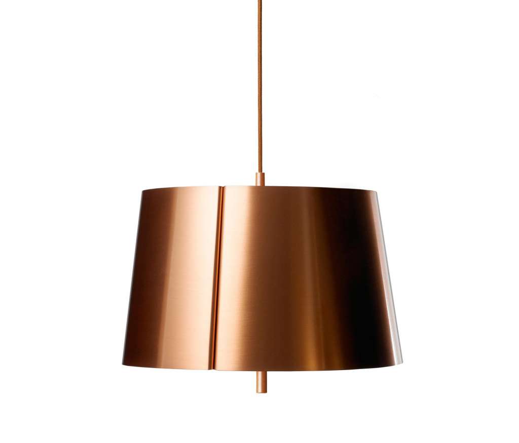 Wästberg - Lindvall w124 Pendelleuchte - schmal - kupfer - indoor