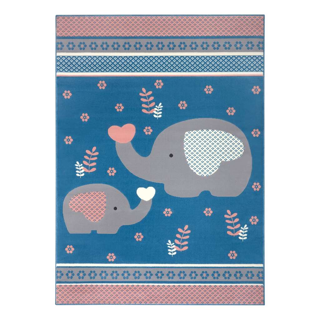 home24 Kinderteppich Happy Elefant