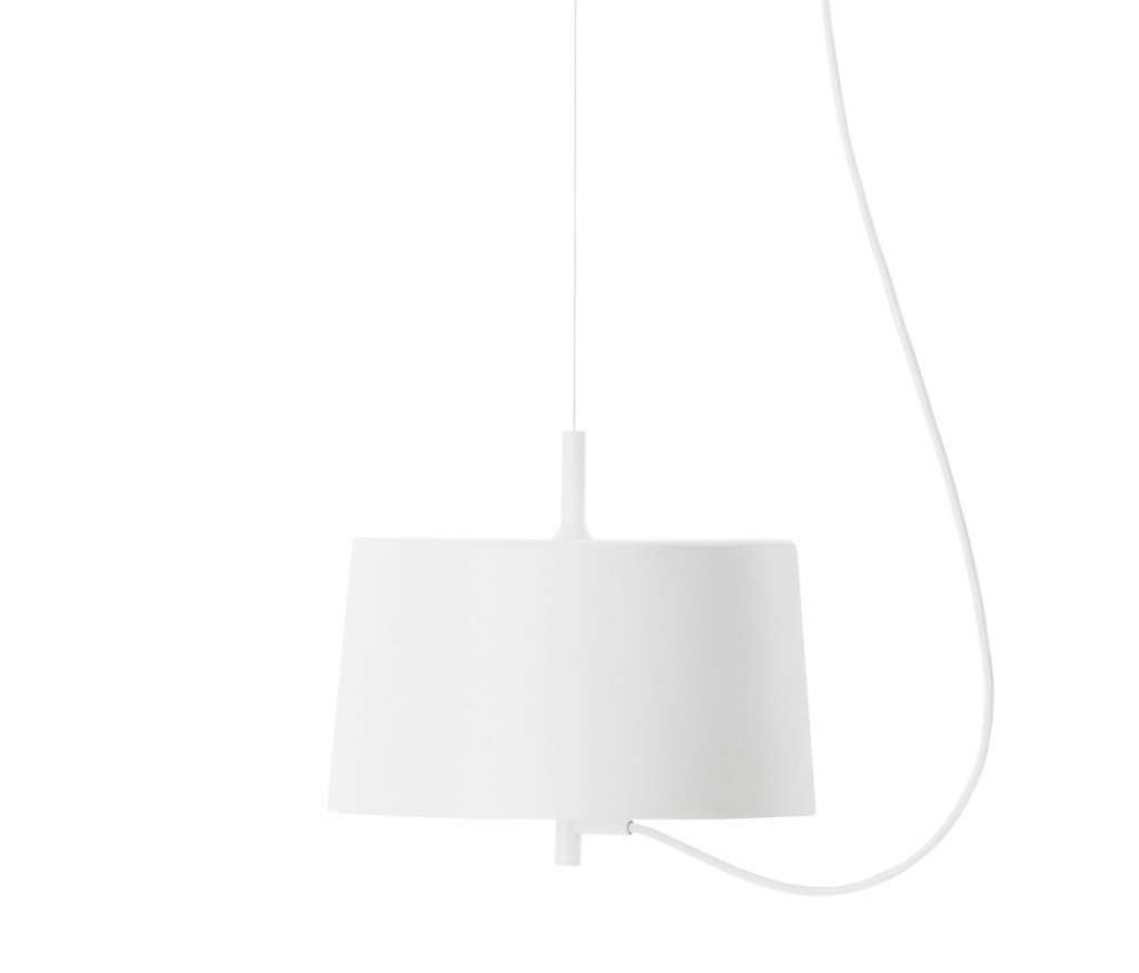 Wästberg - Nendo w132 Pendelleuchte - Zylinder - weiß - indoor