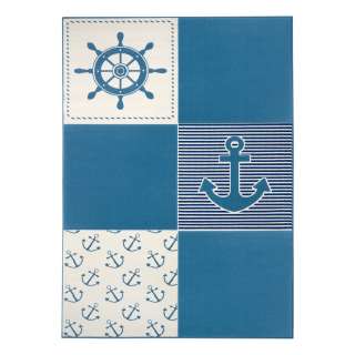 home24 Kinderteppich Ocean Patchwork