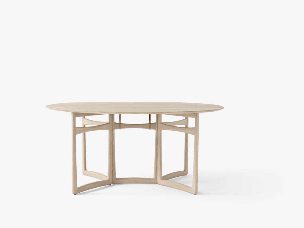 andTRADITION - Drop Leaf HM6 Esstisch - Soaped Oak - indoor