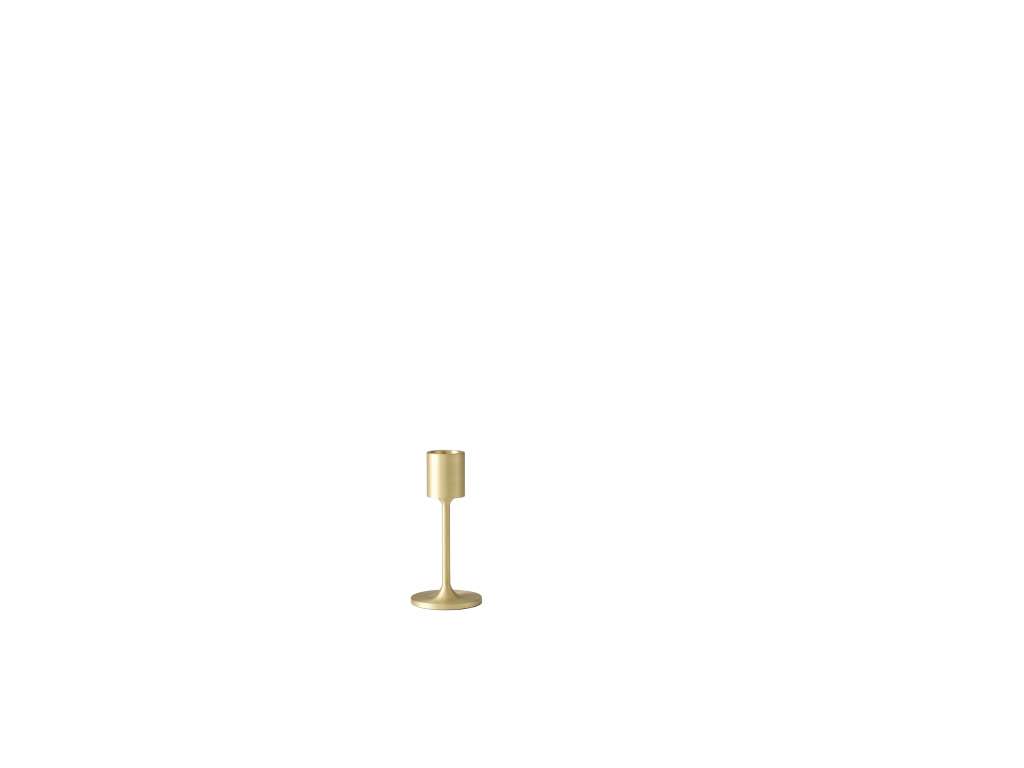 andTRADITION - Collect Candleholder - brushed brass - Ø5,2 x 11 cm - indoor