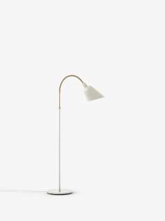 andTRADITION - Bellevue AJ7 - Stehleuchte - White/Brass - indoor