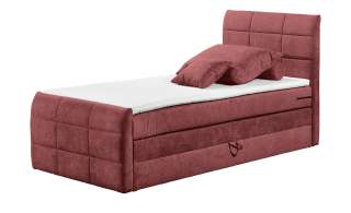 uno Boxspringbett mit Bettkasten Kosmo ¦ rot Betten > Boxspringbetten > Einzel-Boxspringbetten - Höffner