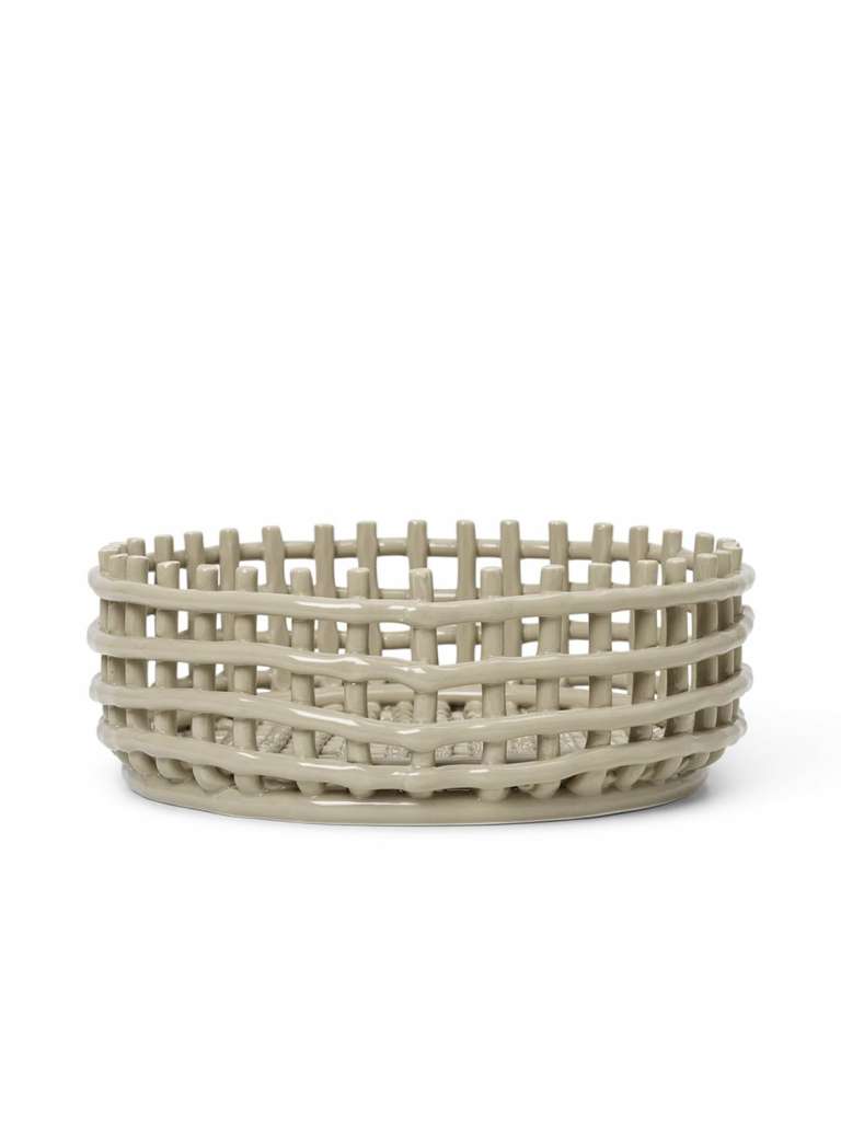 ferm LIVING - Ceramic Centrepiece - cashmere - indoor