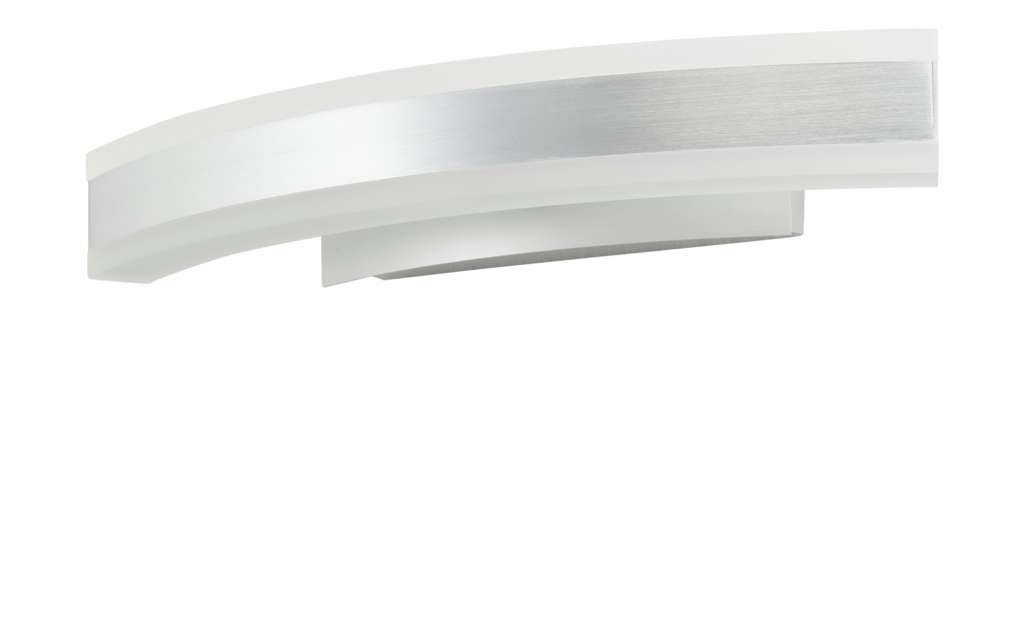 Fischer-Honsel LED-Wandleuchte, 1-flammig, Alu-matt ¦ silber Lampen & Leuchten > Innenleuchten > Wandleuchten - Höffner