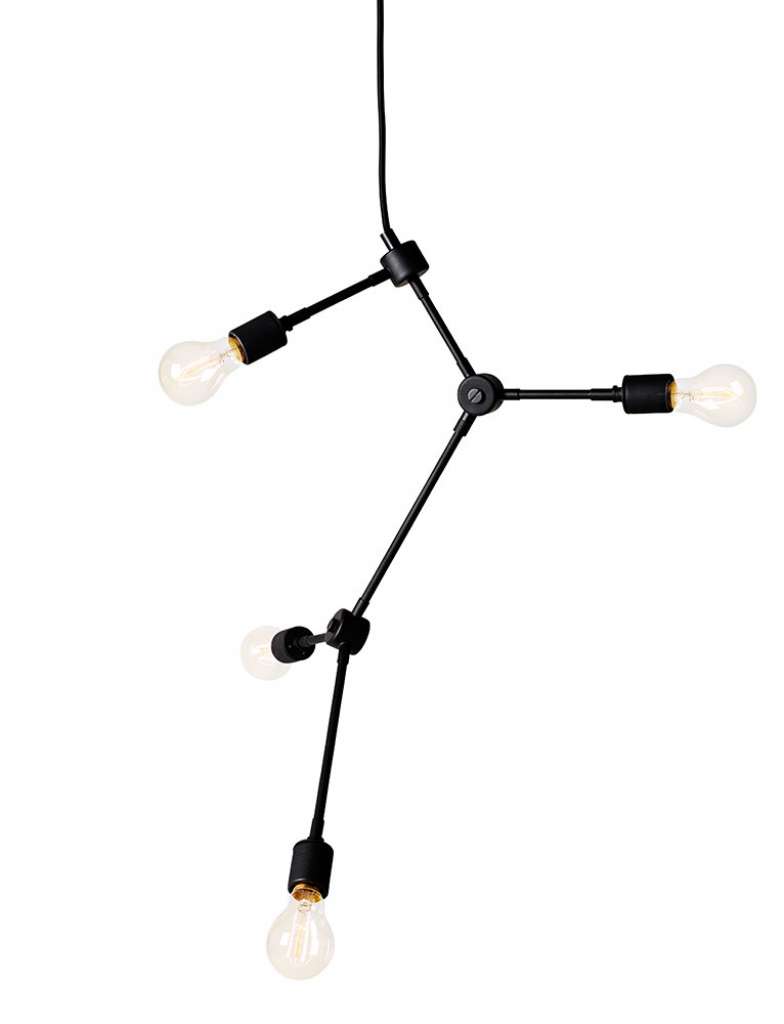 Menu - Franklin Chandelier Kronleuchter - schwarz - indoor