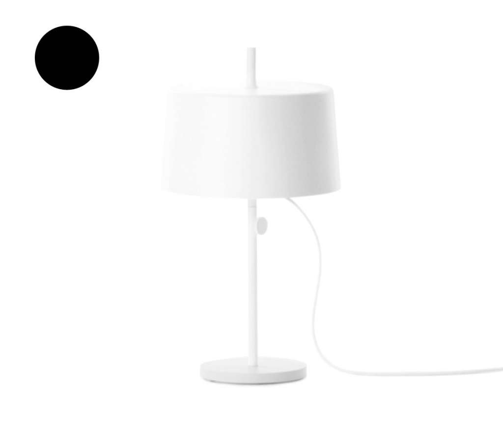 Wästberg - Nendo w132 Tischleuchte - Zylinder - schwarz - indoor