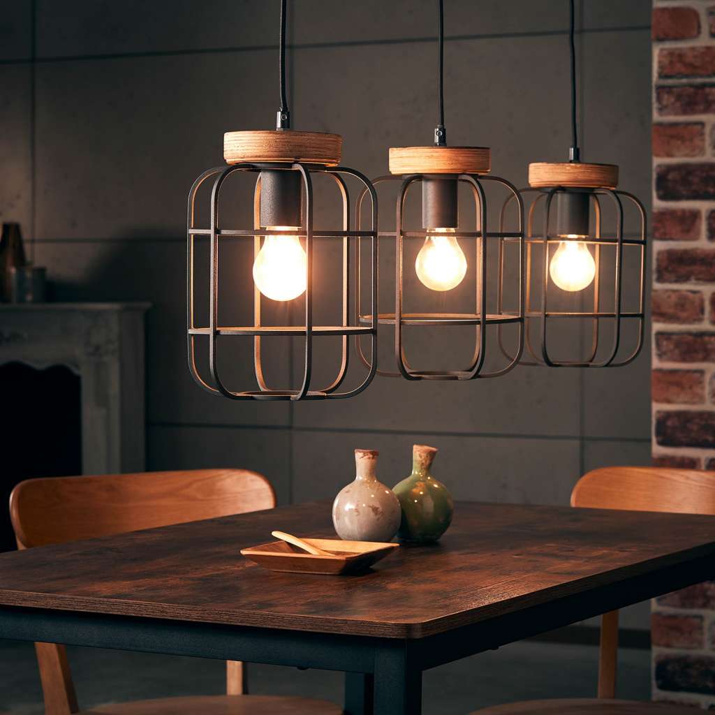 home24 Pendelleuchte Gwen III