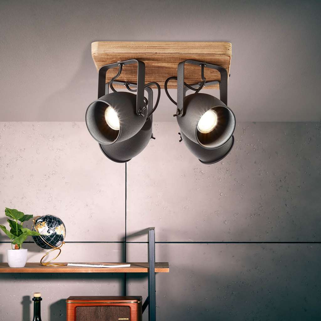 home24 Deckenleuchte Crowton