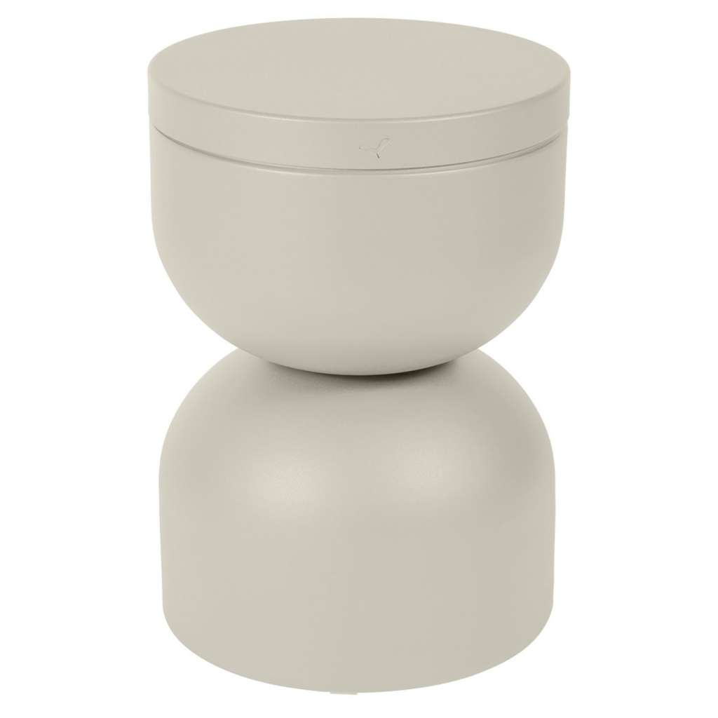 Fermob - PIAPOLO Hocker - A5 Lehmgrau - outdoor