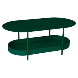 Fermob - SALSA ovaler Tisch - 02 Zederngrün - outdoor