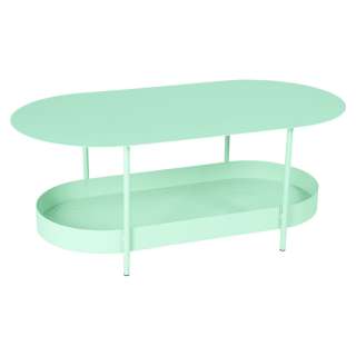 Fermob - SALSA ovaler Tisch - 83 Opalgrün - outdoor
