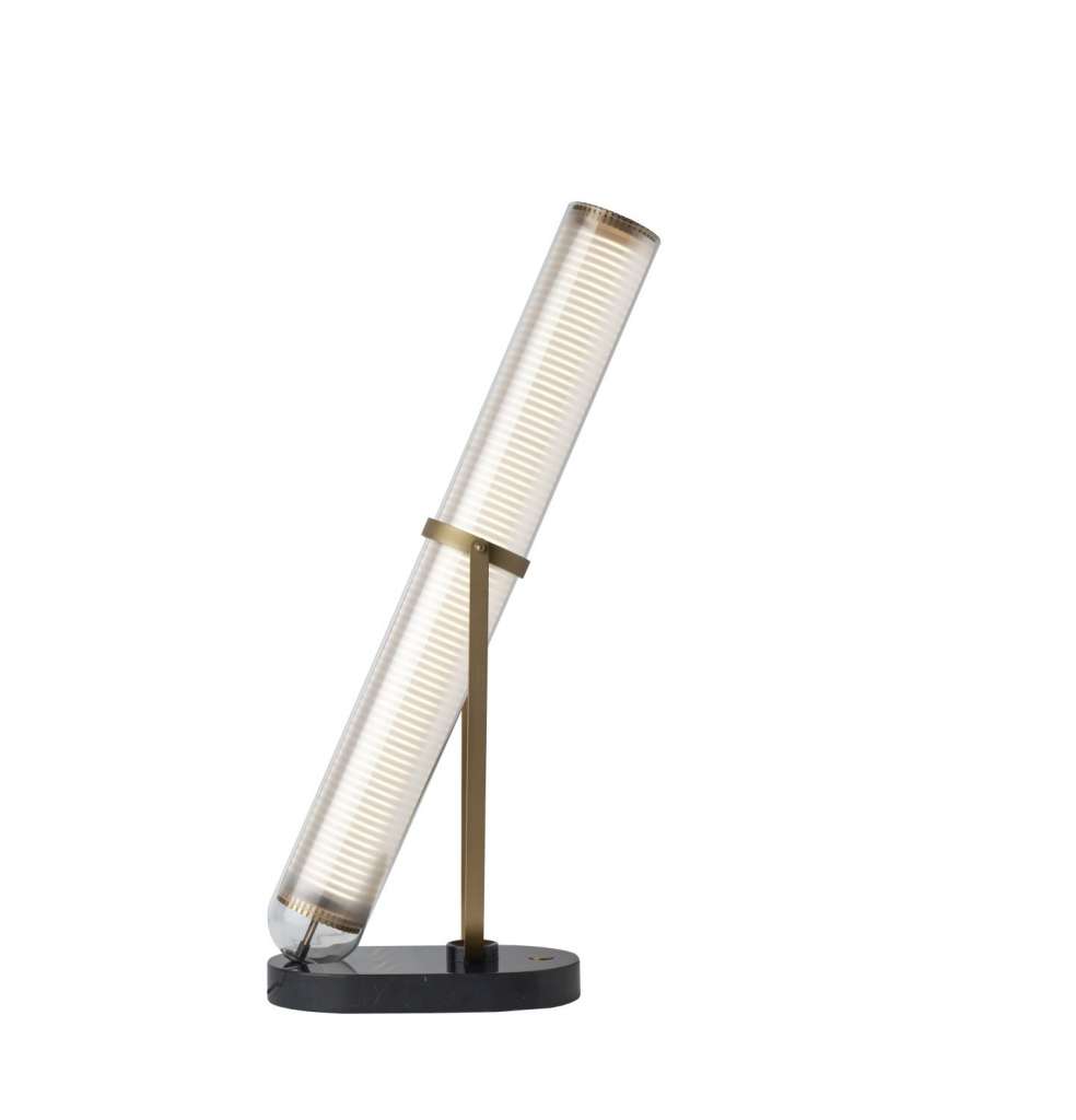 DCW éditions - La Lampe Frechin Tischleuchte  - schwarz/gold - indoor