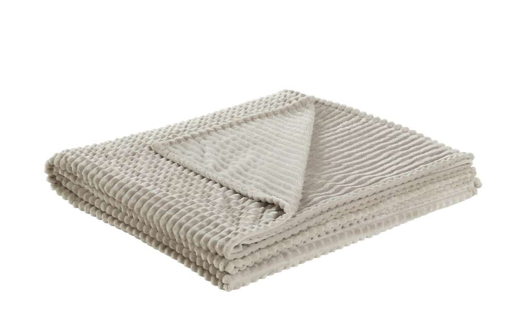 LAVIDA Flanell Fleecedecke  Lexi XL ¦ braun ¦ 100% Polyester Heimtextilien > Kuscheldecken - Höffner
