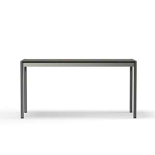 USM Haller - Haller Tisch schmal - Fenix, Grigio Londra - 150 x 50 cm - indoor