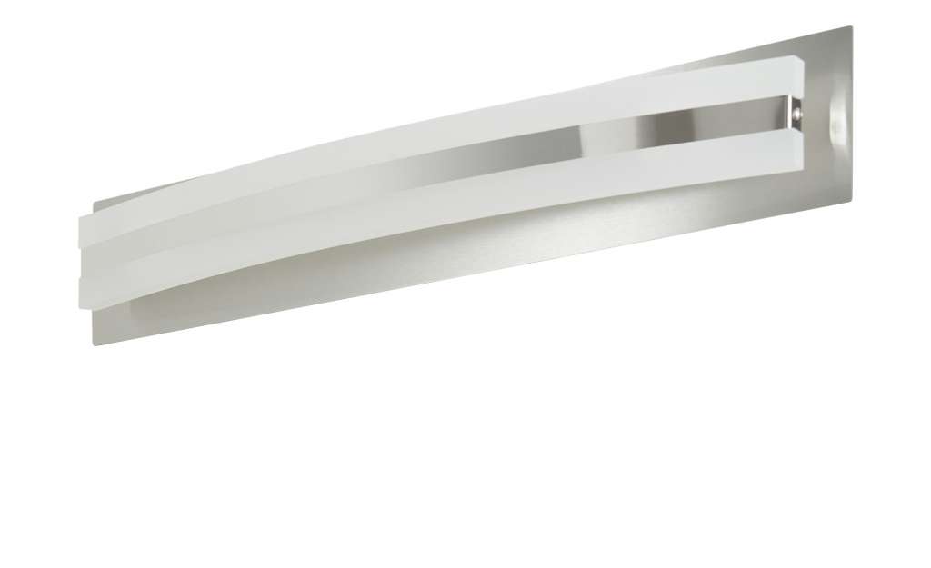 Fischer-Honsel LED-Wandleuchte, Nickel-matt mit Taster und Dimmer ¦ silber Lampen & Leuchten > Innenleuchten > Wandleuchten - Höffner