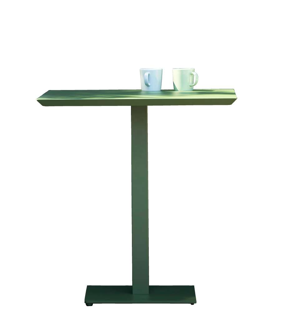 Jan Kurtz - Flix Bistrotisch - 70 x 70 cm - grün - indoor