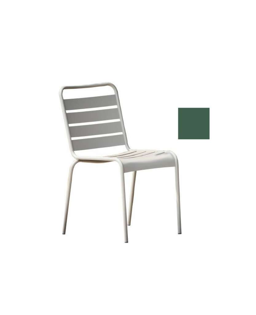 Jan Kurtz - Fiam Mya Metal - Stapelstuhl - salbei - outdoor