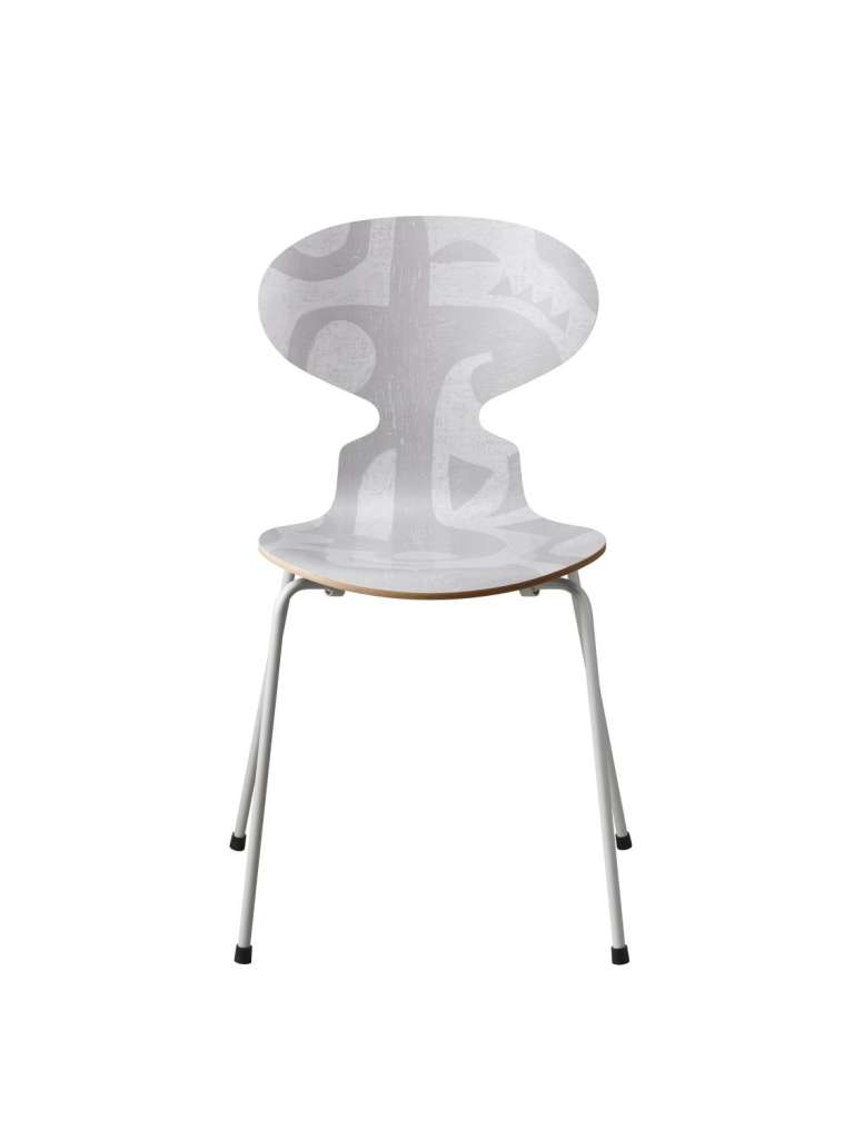 Fritz Hansen - Ant Stuhl - Grey Silhouette - indoor