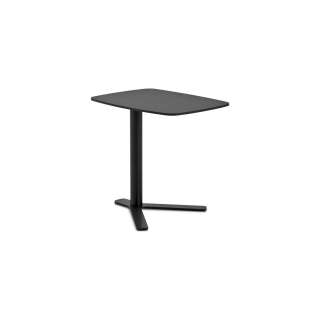 La Palma - YO T80 E - Couchtisch - rechteckig - abgerundet - schwarz - indoor