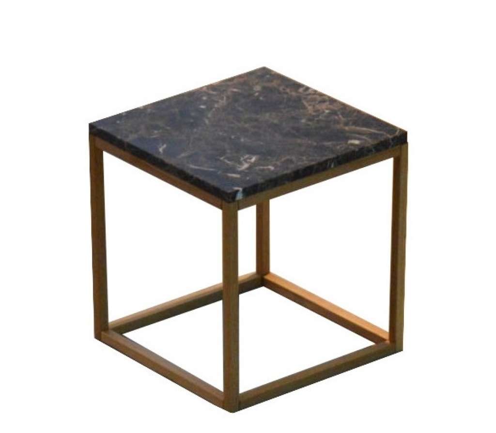 Jan Kurtz - Pino Marmor Beistelltisch - Marquina - indoor