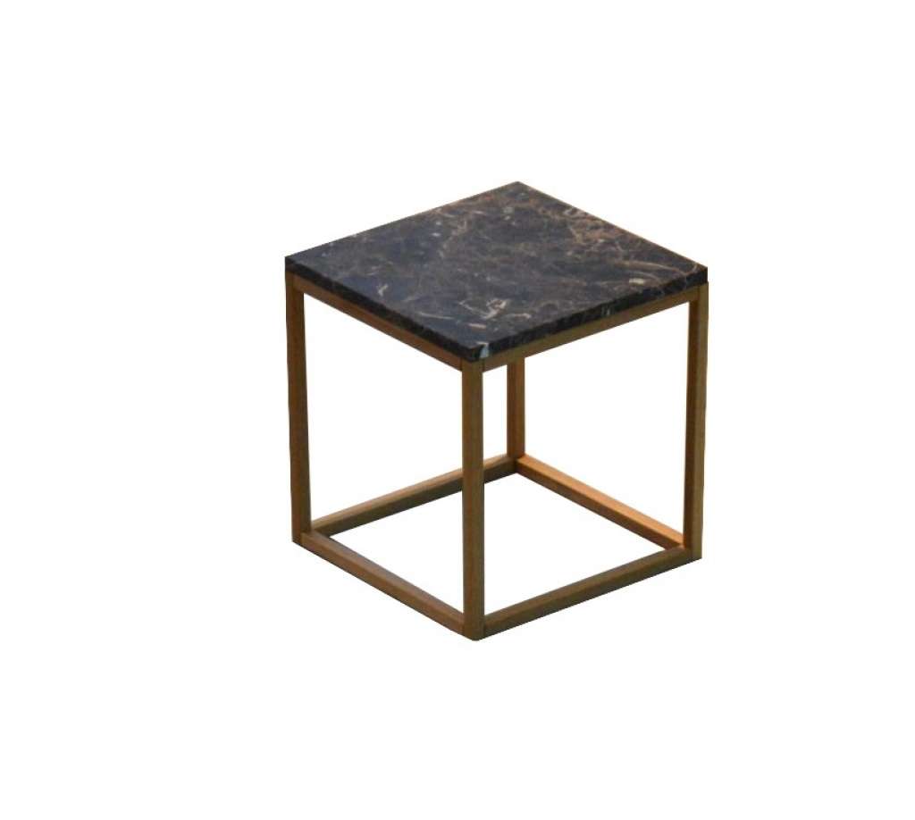 Jan Kurtz - Pino Marmor Beistelltisch - Marquina - indoor