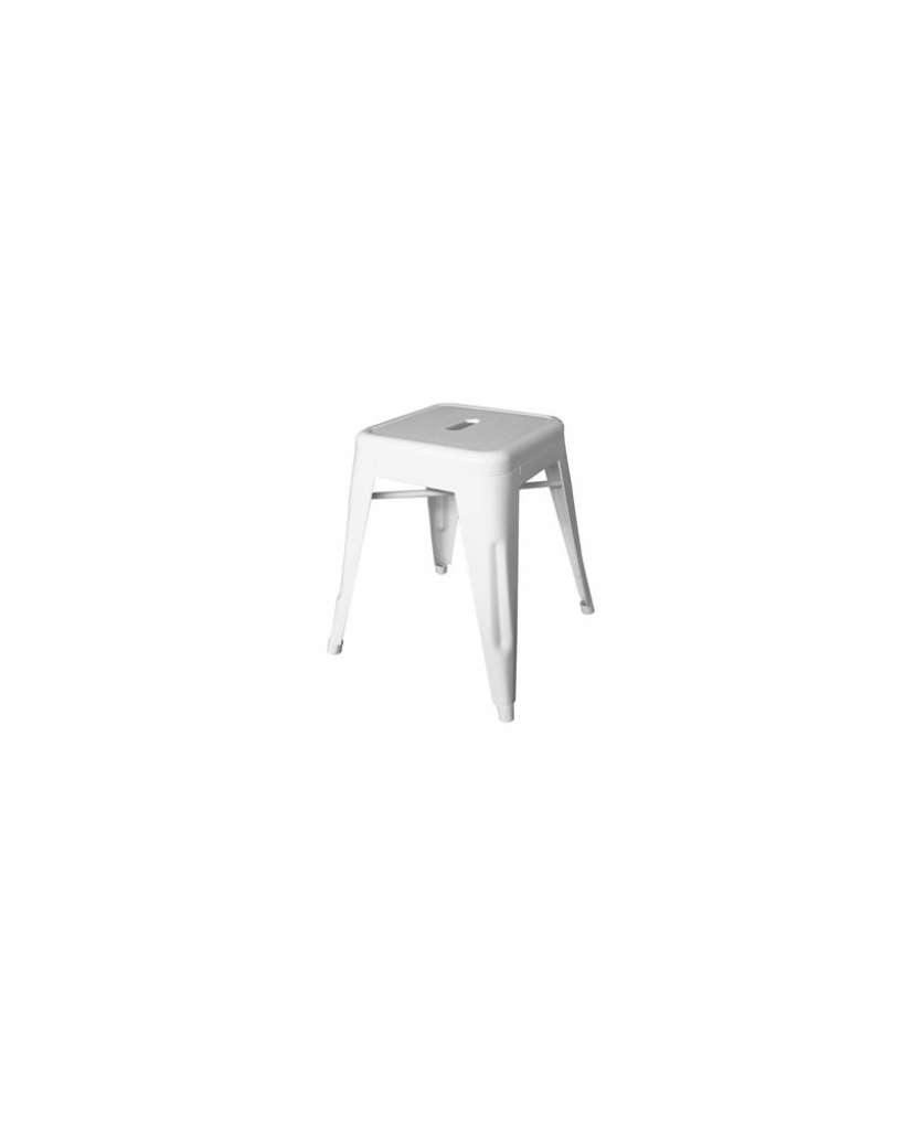 Tolix - H45 Hocker - outdoor - weiß - indoor