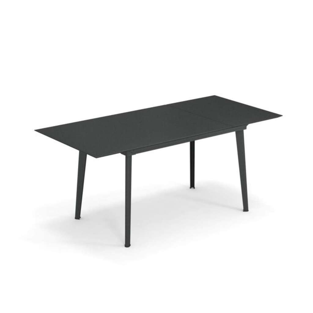 Emu - Plus4 Ausziehtisch - 120 + 52 cm - antikeisen - indoor