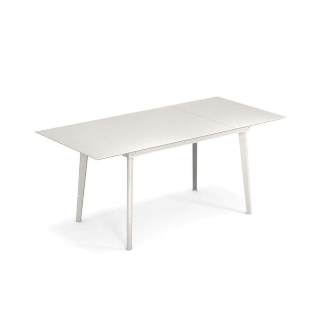 Emu - Plus4 Ausziehtisch - 120 + 52 cm - weiß - indoor