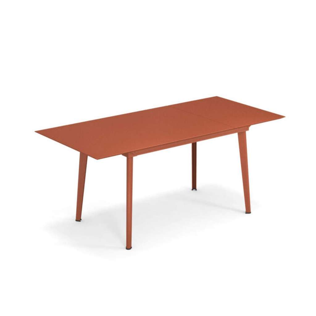Emu - Plus4 Ausziehtisch - 120 + 52 cm - ahornrot - indoor