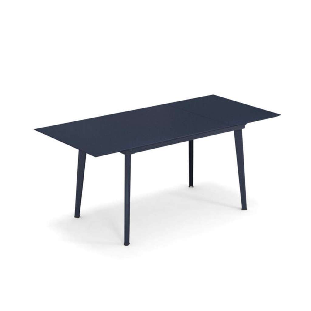Emu - Plus4 Ausziehtisch - 120 + 52 cm - dunkelblau - indoor