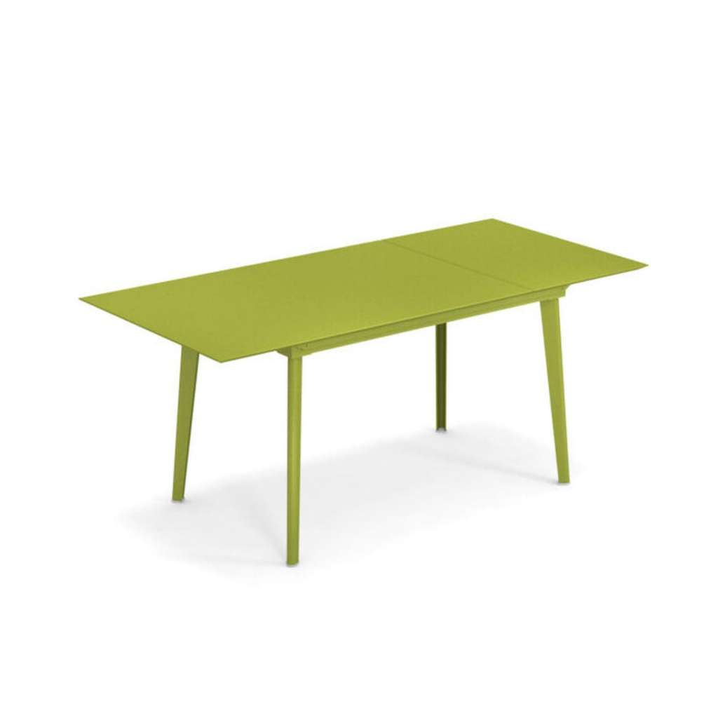 Emu - Plus4 Ausziehtisch - 120 + 52 cm - grün - indoor