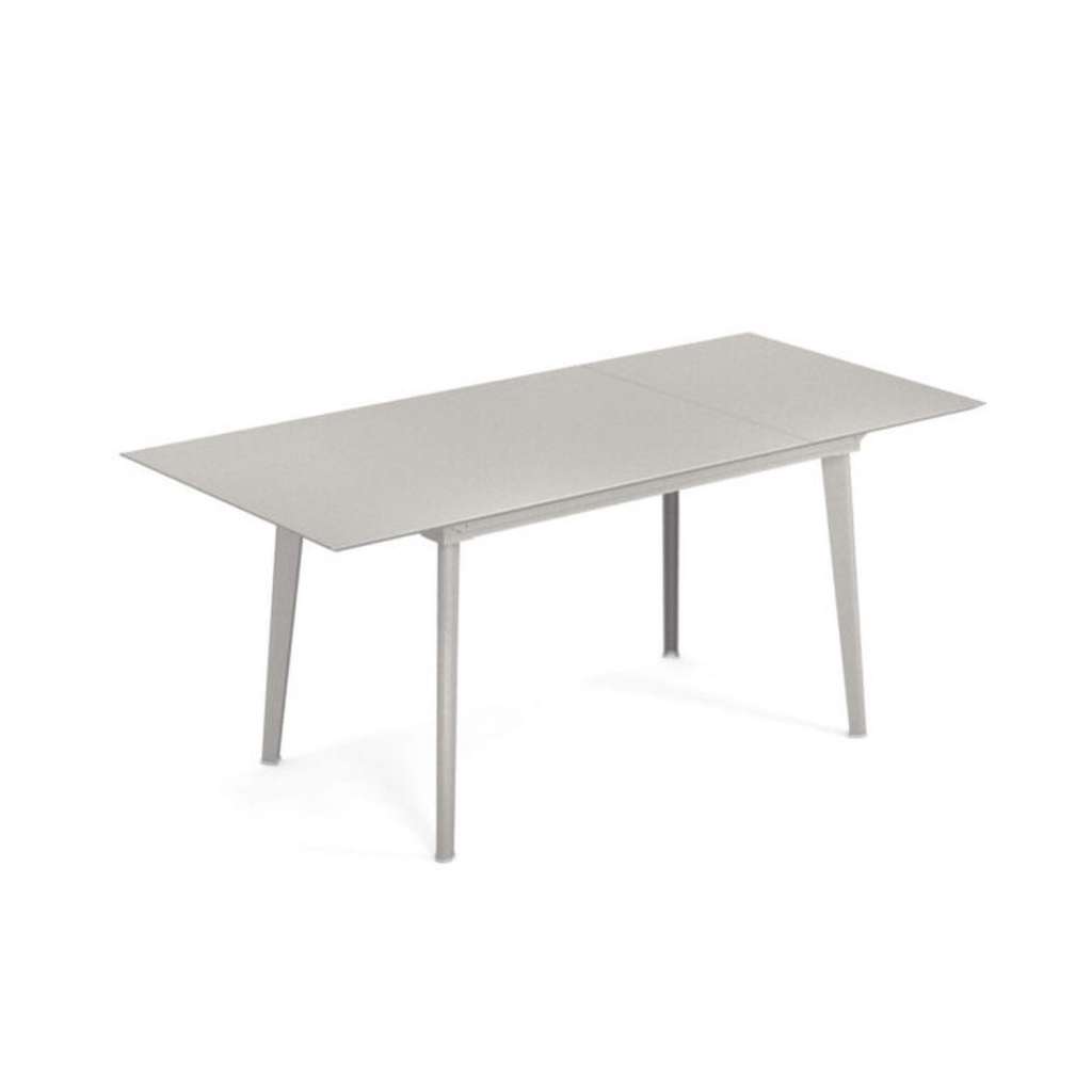 Emu - Plus4 Ausziehtisch - 120 + 52 cm - zement - indoor