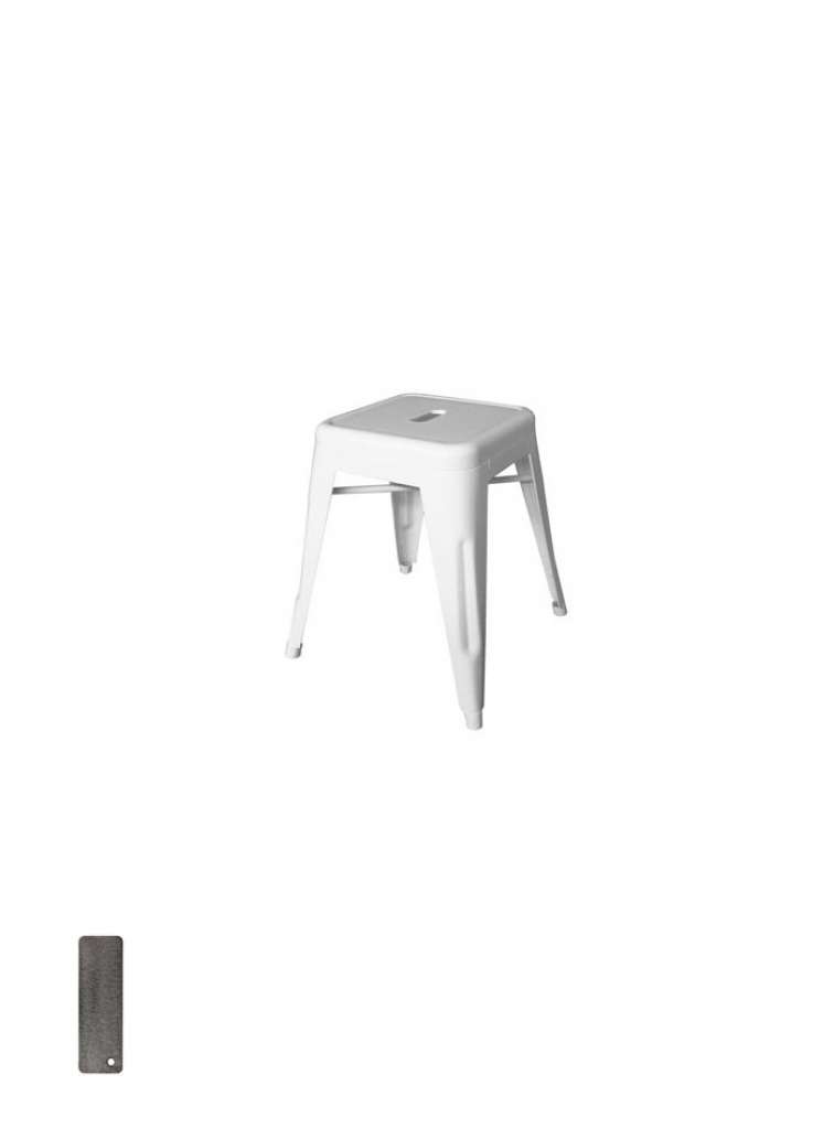 Tolix - H45 Hocker - indoor - rustikal satiné - indoor