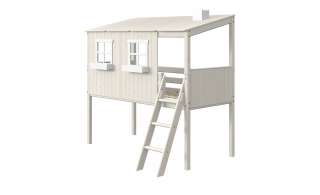 FLEXA Halbhochbett-Gestell  Flexa Classic Haus ¦ weiß Kindermöbel > Kinderbetten - Höffner