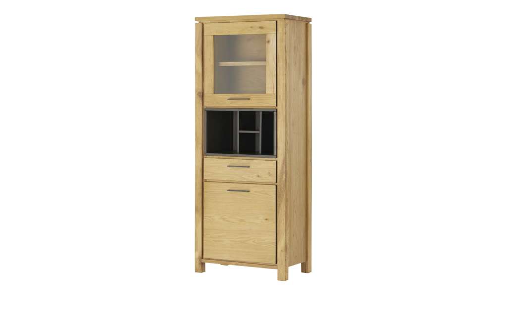 Vitrine  Granada ¦ holzfarben Kommoden & Sideboards > Vitrinen - Höffner