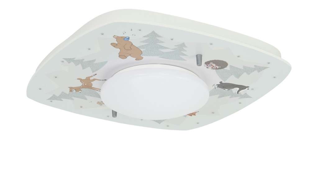LED-Deckenleuchte, `Wald mit Sterneneffekt` ¦ grün Lampen & Leuchten > Innenleuchten > Deckenleuchten - Höffner