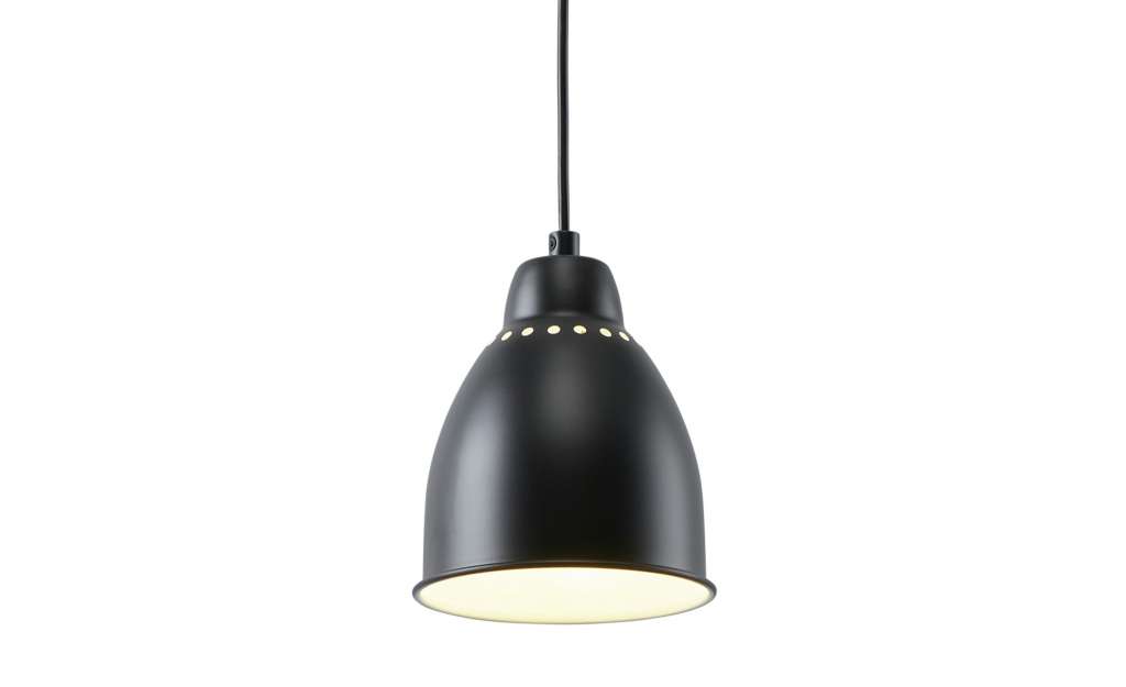 Pendelleuchte, 1-flammig, Metall schwarz ¦ schwarz Lampen & Leuchten > Innenleuchten > Pendelleuchten - Höffner