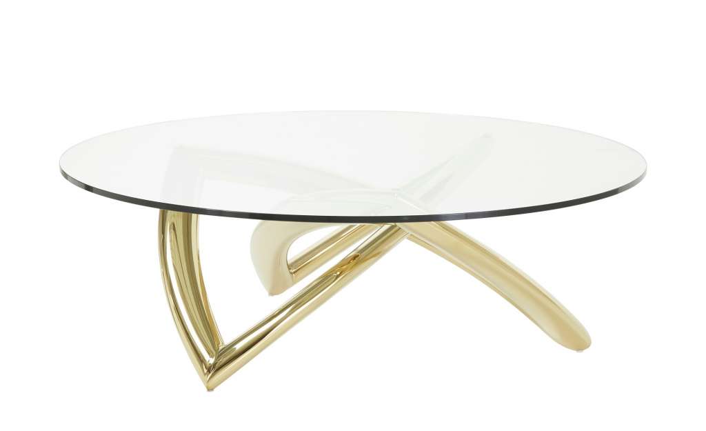 Couchtisch   Tarek ¦ goldØ: 105 Tische > Couchtische > Couchtische rund - Höffner