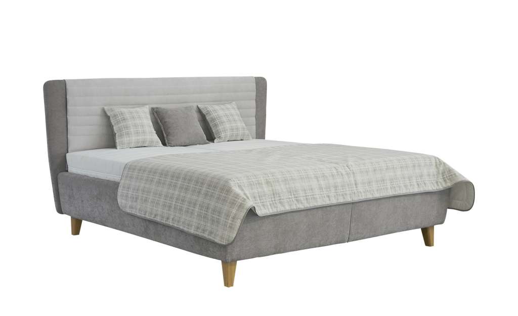 Polsterbett  Suffolk ¦ grau Betten > Polsterbetten - Höffner