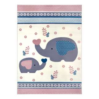 home24 Kinderteppich Happy Elefant