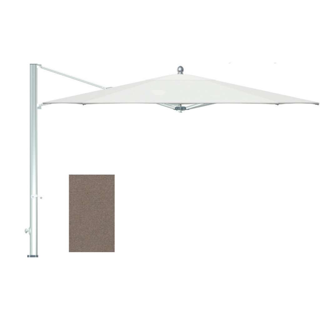 Tuuci - Sonnenschirm ocean master MAX single cantilever - taupe - 4,0 m quadratisch - outdoor