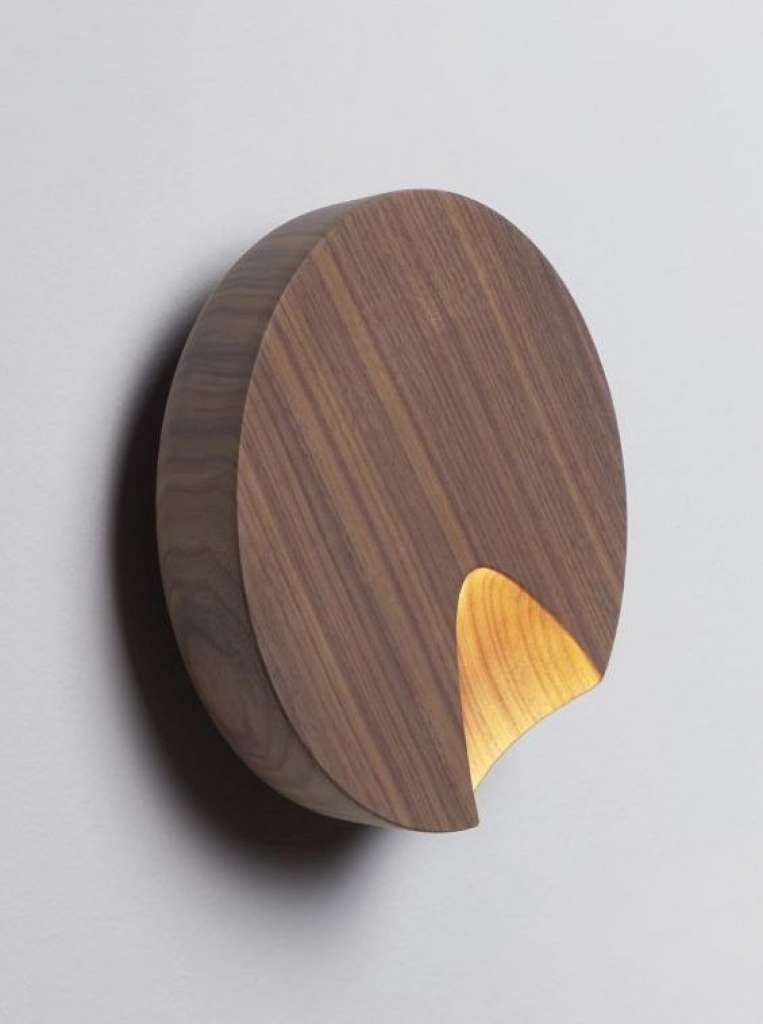 Vibia - Dots 4660/4662 Wandleuchte - Amerikanische Walnuss - on/off Schaltung